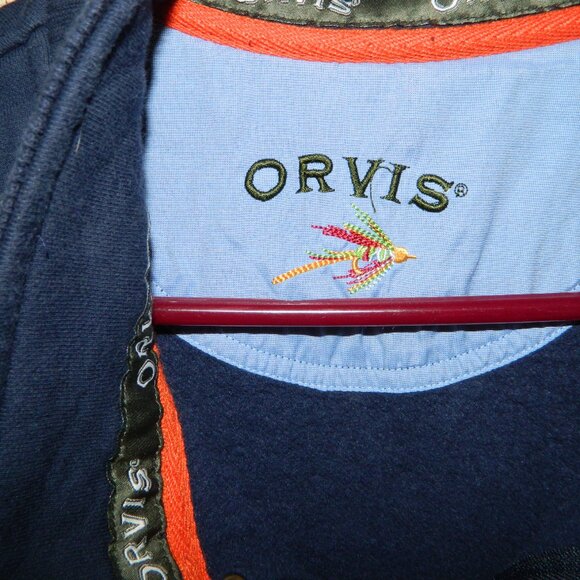 Orvis Signature 1/4 Zip Pullover Sweatshirt Mens Size XL (HH-35) - Picture 2 of 6